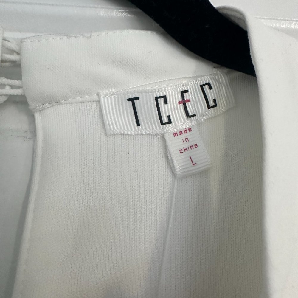TCEC White Ruffled Dress - Picture 3 of 3